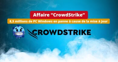 Panne informatique CrowdStrike - Nombre de PC Windows en panne