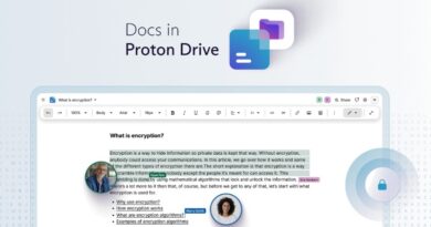 Proton Docs dans Proton Drive