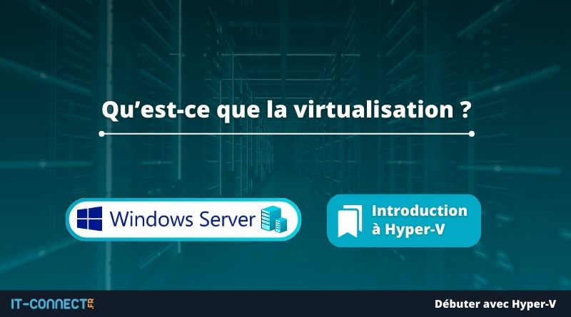 Qu’est-ce que la virtualisation