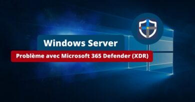 Windows Server - Bug Microsoft Defender - Mise à jour juin 2024
