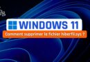 tuto windows 11 supprimer fichier hiberfil veille prolongée