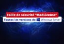 Faille de sécurité MadLicense Windows Server