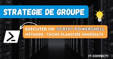 GPO script powershell tâche planifiée immédiate