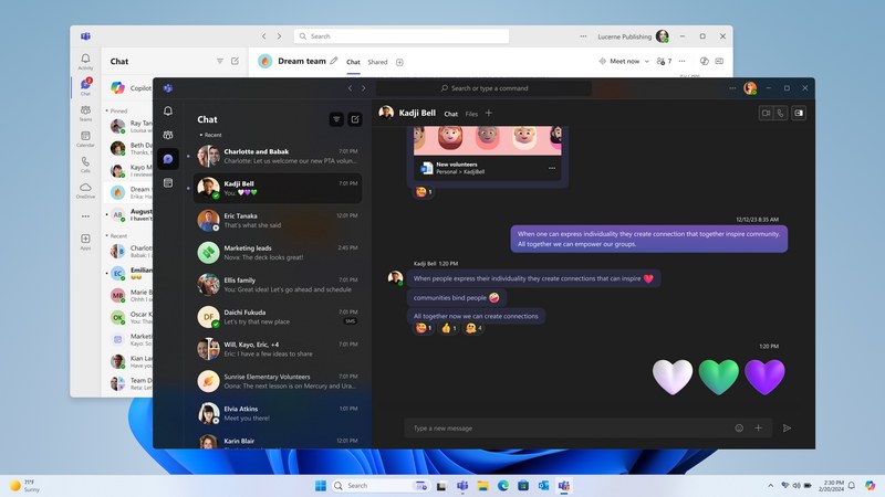 Microsoft Teams - Application unifiée - Août 2024