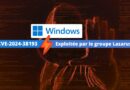 Windows CVE-2024-38193 - Attaques Lazarus