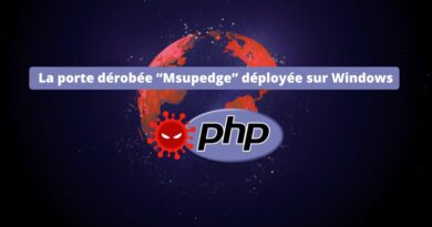 Windows ciblé par la porte dérobée Msupedge