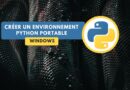 tuto créer environnement python portable sur windows