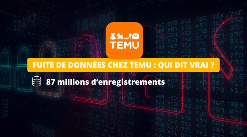 Fuite de données Temu - Septembre 2024