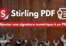 Stirling PDF - Ajouter une signature numérique à un PDF