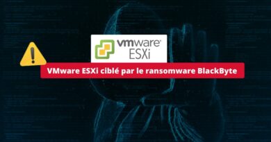 VMware ESXi ciblé par le ransomware BlackByte - CVE-2024-37085