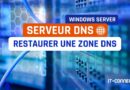 Windows Server - Restaurer une zone DNS