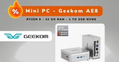 Bon plan - Mini PC - Geekom AE8