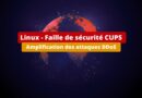 Linux - Faille de sécurité CUPS - Attaque DDoS