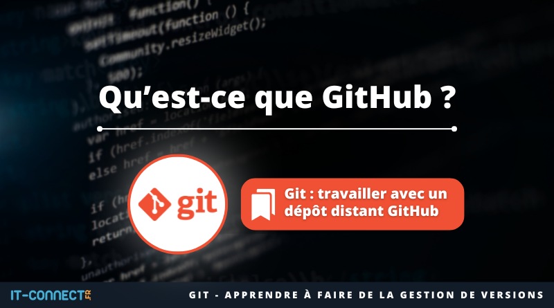 Qu’est-ce que GitHub