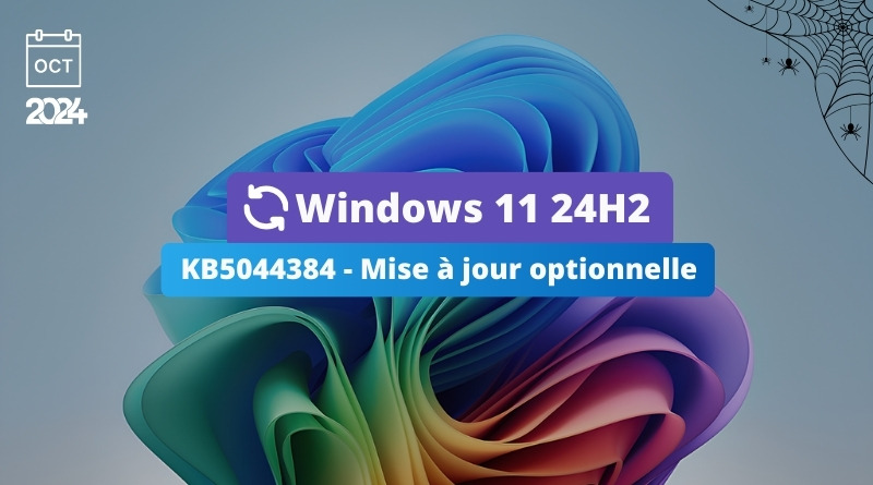 Windows 11 24H2 - KB5044384 - Nouveautés