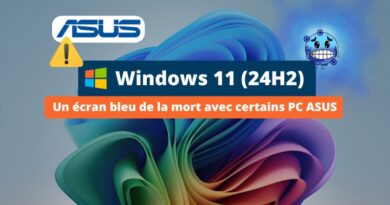 Windows 11 24H2 - Un écran bleu de la mort avec certains PC ASUS