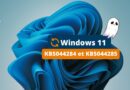 Windows 11 KB5044284 et KB5044285