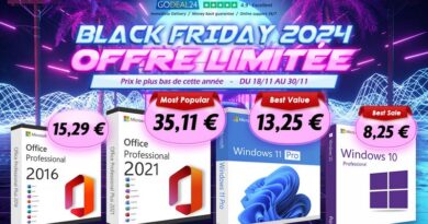 Black Friday chez GoDeal24 : Windows 11 à partir de 10€ !