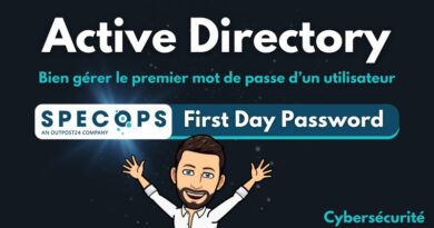 Active Directory - Problématique First Day Password