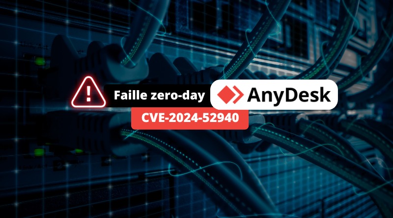 Faille zero-day AnyDesk - CVE-2024-52940