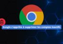 Google suppression des comptes inactifs décembre 2024