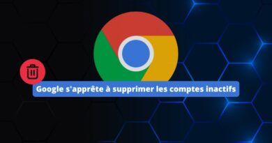 Google suppression des comptes inactifs décembre 2024