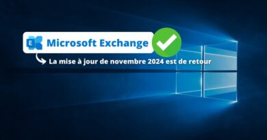 Microsoft Exchange - La mise à jour de novembre 2024 est de retour