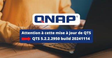 NAS QNAP - Mise à jour QTS 5.2.2 nombreux problèmes