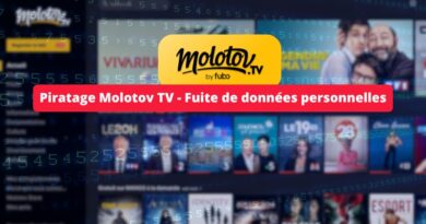 Piratage Molotov TV - Fuite de données personnelles