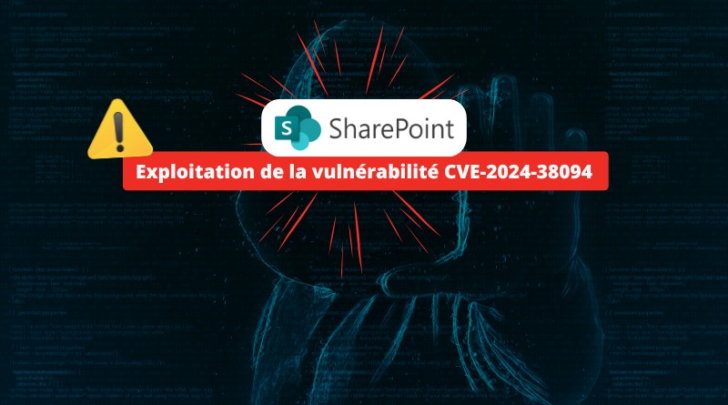 SharePoint - CVE-2024-38094 - Cyberattaques