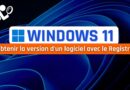 Windows - Obtenir la version d'un logiciel avec le Registre