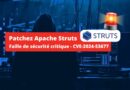 Apache Struts - Faille de sécurité critique - CVE-2024-53677