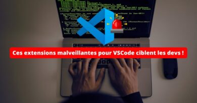 Ces extensions malveillantes pour VSCode ciblent les développeurs