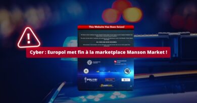 Cybersécurité - Europol met fin à la marketplace Manson Market