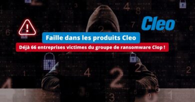 Faille dans les produits Cleo - 66 victimes en quelques jours