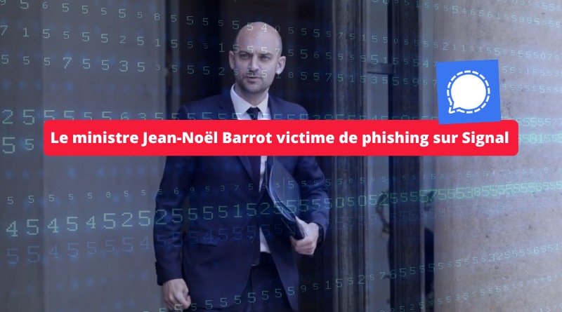 Le ministre Jean-Noël Barrot victime de phishing sur Signal