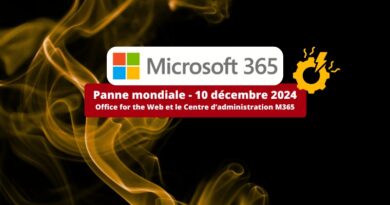 Microsoft 365 - Panne mondiale - 10 décembre 2024