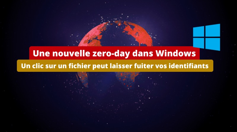 Nouvelle zero-day dans Windows - Fuite identifiants NTLM - Décembre 2024