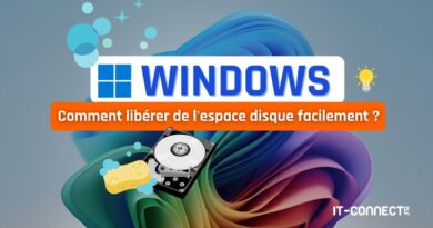 Windows - Comment libérer de l'espace disque facilement