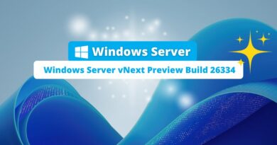 Windows Server 2025 vNext Preview Build 26334