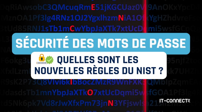 recommandations sécurité mots de passe NIST 2025