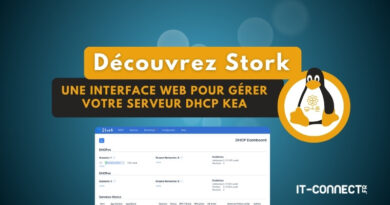 tuto linux stork gestion serveur DHCP KEA