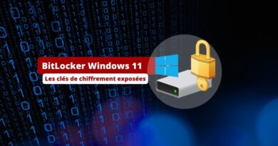 BitLocker Windows 11 - Attaque clé de chiffrement