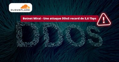 Botnet Mirai - Une attaque DDoS record de 5,6 Tbps - Cloudflare