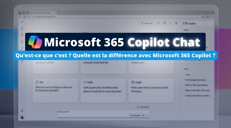 Microsoft 365 Copilot Chat c'est quoi