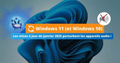 Windows 10 et Windows 11 - Mise à jour janvier 2025 - Bug audio