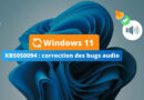 Windows 11 KB5050094 - Correction des bugs audio