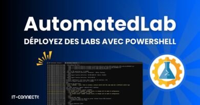 tuto AutomatedLab pour déployer des labs avec PowerShell