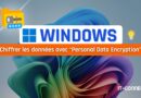 tuto Windows 11 personal data encryption