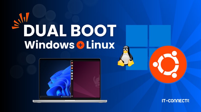 tuto dual boot windows 11 et linux avec ubuntu